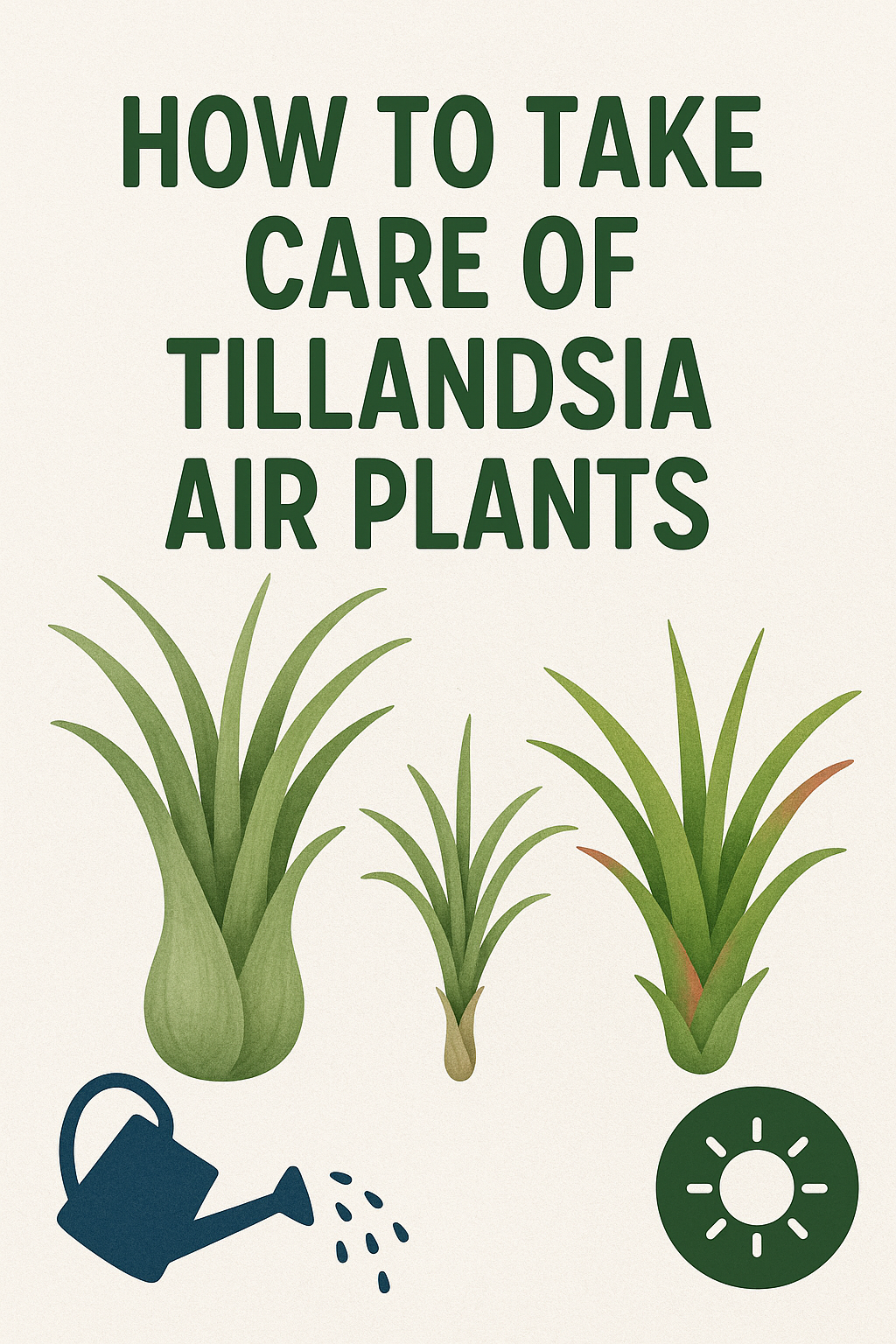 How to Take Care of Tillandsia Air Plants – Avoid These Common Mistakes